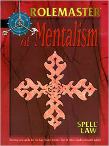 Rolemaster: of Mentalism - Used