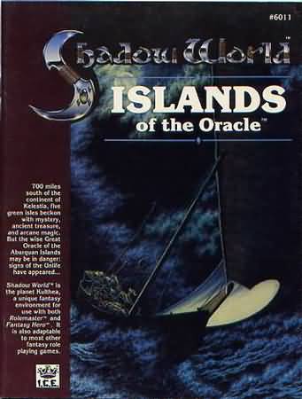 Rolemaster: Shadow World: Islands of The Oracle - Used