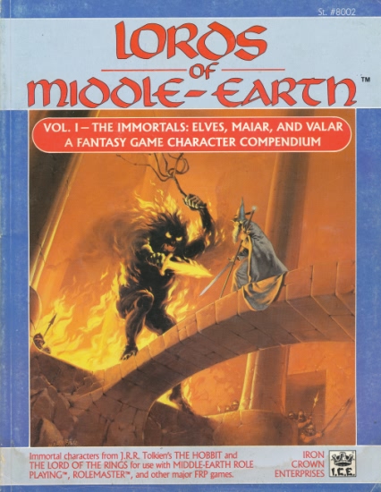 Lords of Middle-Earth: Vol I - the Immortals: Elves, Maiar, and Valar - Used