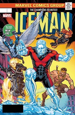 Iceman no. 6 (2017 Series) (Variant Cover)