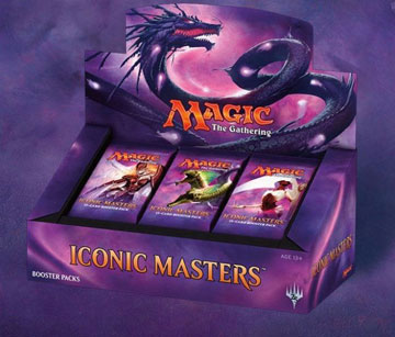 Magic the Gathering: Iconic Masters Booster Box (24 Packs)