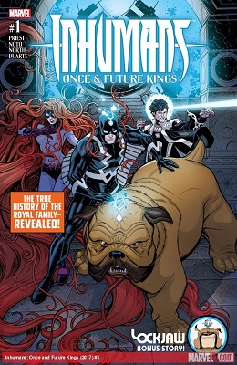 Inhumans: Once and Future Kings no. 1 (1 of 5) (2017 Series)