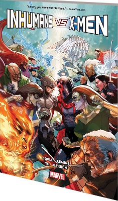 Inhumans vs X-Men TP