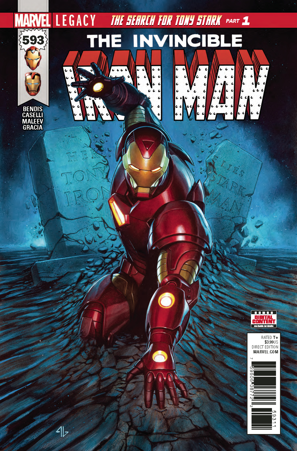 Invincible Iron Man no. 593 (2017 Series)