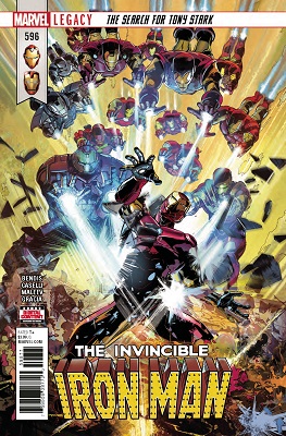 Invincible Iron Man no. 596 (2017 Series)
