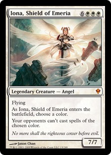 Iona, Shield of Emeria - Zendikar FOIL