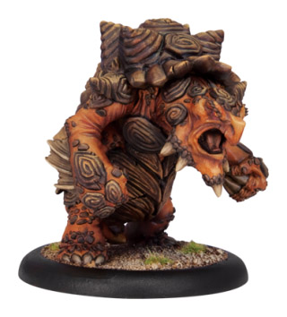 Hordes: Minions: Ironback Spitter: Heavy Warbeast: 75024 - Used