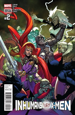Inhumans Vs X-Men no. 2 (2 of 6) (2016 Series)