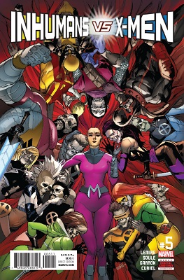 Inhumans Vs X-Men no. 5 (5 of 6) (2016 Series)