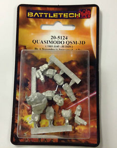 Classic Battletech: Quasimodo QSM-3D: TRO 3145-55 TON: 20-5124