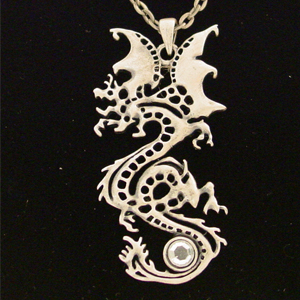 Dragon Necklace: J033