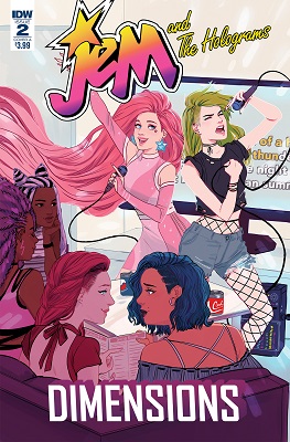Jem and The Holograms: Dimensions no. 2 (2017 Series)