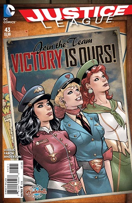 Justice League no. 43 (Bombshell Variant)