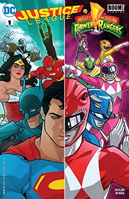 Justice League Power Rangers no. 1 (1 of 6) (2017 Series)