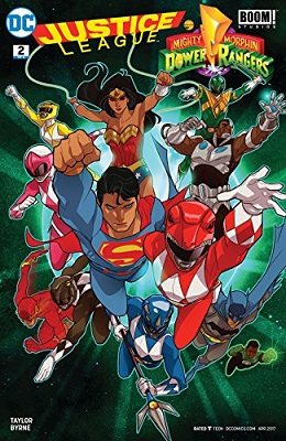 Justice League Power Rangers no. 2 (2017 Series)