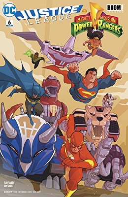Justice League Power Rangers no. 6 (6 of 6) (2017 Series)