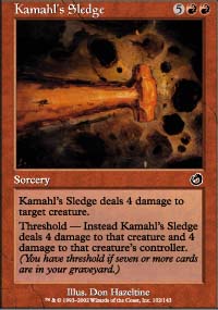 Kamahl's Sledge 