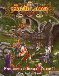 Hack Master: Hacklopedia of Beasts - Vol II - Used