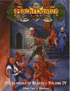 Hack Master: Hacklopedia of Beasts - Vol IV - Used
