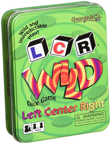 LCR: Left Center Right: Wild Dice Game