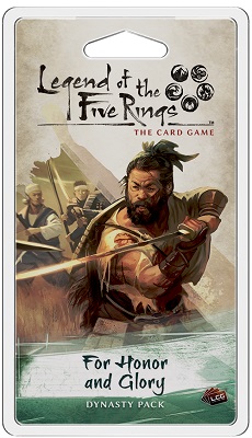 Legend of the Five Rings LCG: For Honor and Glory Dynasty Pack
