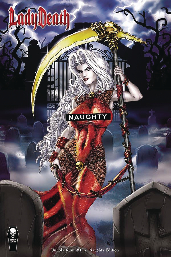 Lady Death: Unholy Ruin no. 1 (2018 Series) (Naughty Variant) (MR)