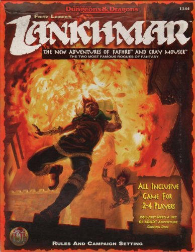 Dungeons and Dragons 2nd ed: Lankhmar: Rules and Campaign Setting Box set - Used