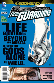 Green Lantern: New Guardians no. 35: Godhead Act 1, Part 4 (New 52)