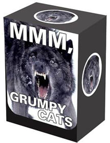 Deck Box: Wolf MMM, Grumpy Cats: LGNBOX034