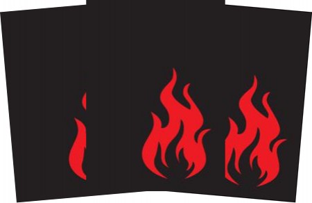 50 Sleeves: Iconic: Fire: LGNART120