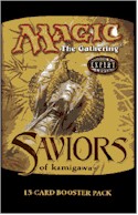 Magic the Gathering: Saviors of Kamigawa Booster