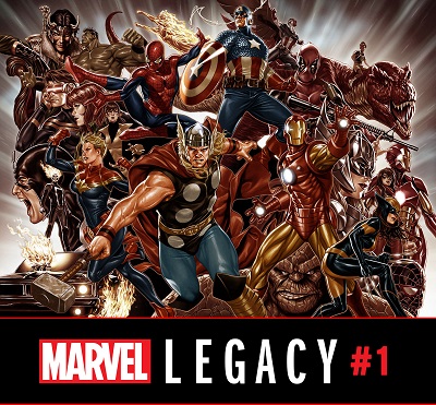 Marvel Legacy no.1  (2017 Series) (Brooks Wraparound)