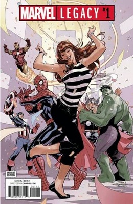 Marvel Legacy no. 1 (2017 Series) (Dodson Party Sketch Variant)