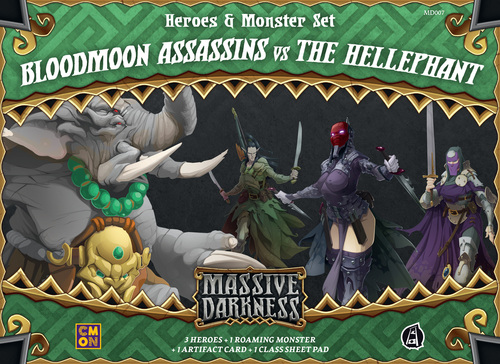 Massive Darkness: Bloodmoon Assassins Vs The Hellephant