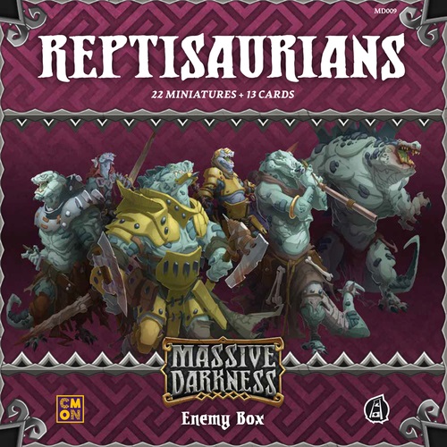 Massive Darkness: Enemy Box: Reptisaurians