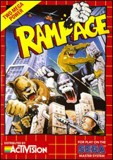 Rampage - Sega Master