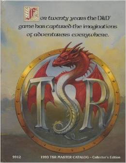 1993 TSR Master Catalog - Used