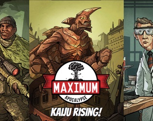 Maximum Apocalypse: Kaiju Rising Expansion