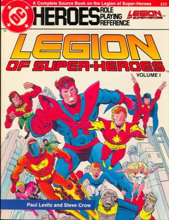 DC Heroes RPG: Legion of Super-Heroes Volume 1 - Used