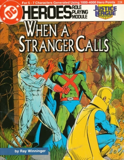 DC Heroes RPG: When a Stranger Calls - Used