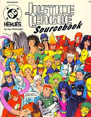DC Heroes RPG: Justice League Sourcebook - Used