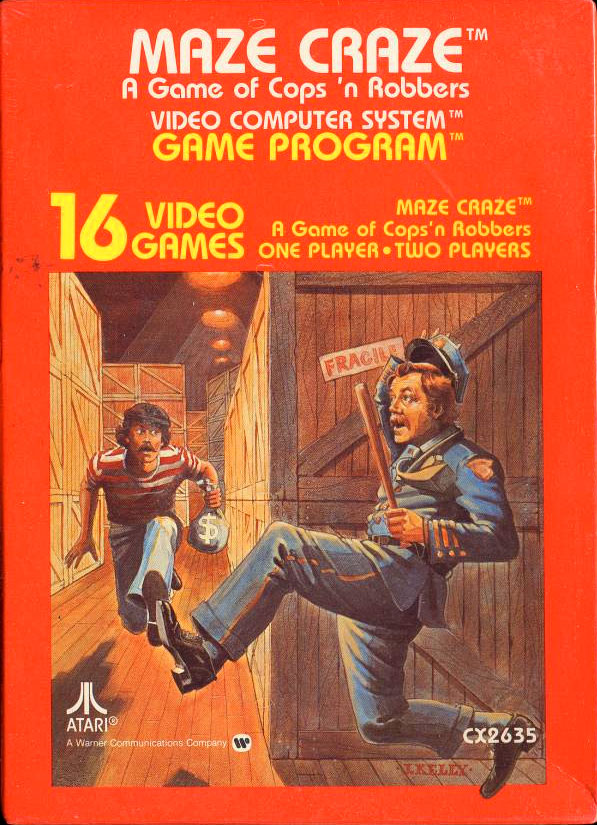 Maze Craze A Game of Cops and Robbers - Atari 2600