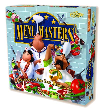 Menu Masters Board Game - USED - By Seller No: 18943 Jeff Schramm