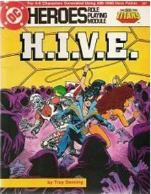 DC Heroes Role Playing Game Module: H.I.V.E. : 0202 - Used