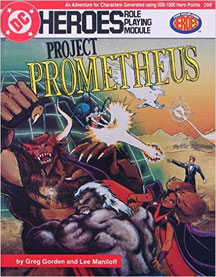 DC Heroes Role Playing: Project Prometheus - Used