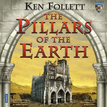 The Pillars of the Earth Board Game - USED - By Seller No: 19909 Nicholas Lee