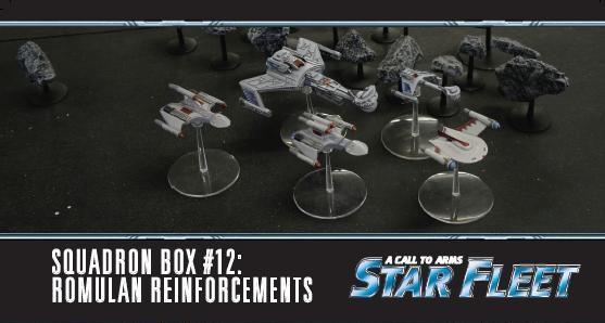 A Call to Arms: Star Fleet: Squadron Box 12: Romulan Reinforcemetns