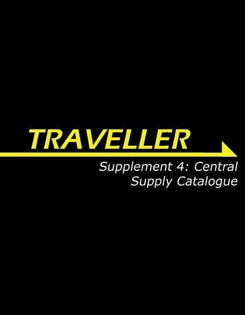 Traveller: Supplement 4: Central Supply Catalogue