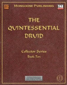 D20: The Quintessential Druid: Collector Series Book Ten - Used