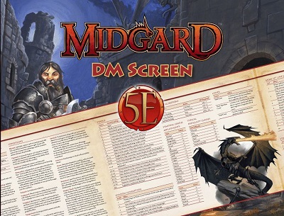 Midgard GM Screen (5th Edition)